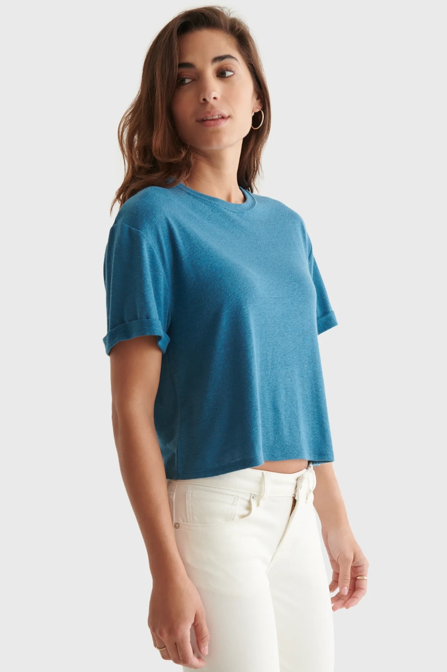 CROP BOYFRIEND TEE, image 3