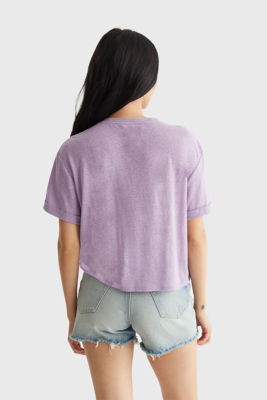 CROP BOYFRIEND TEE, image 4