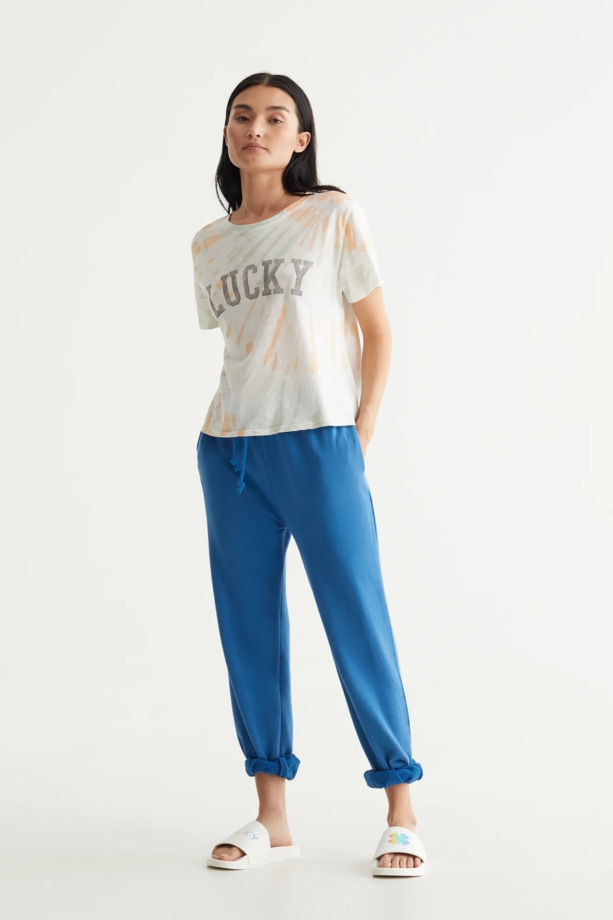 LUCKY FONT CROP TEE, image 2