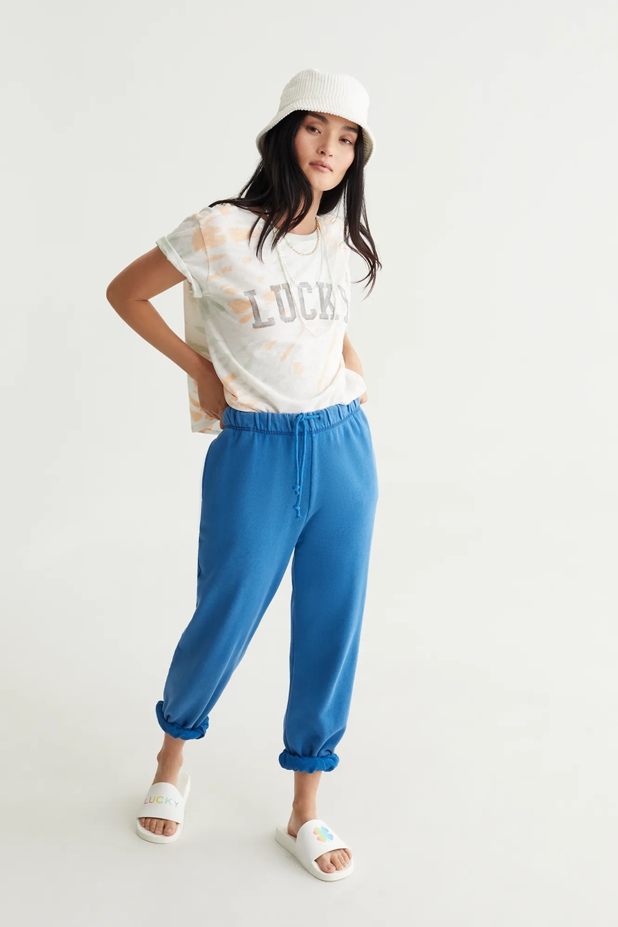 LUCKY FONT CROP TEE, image 6