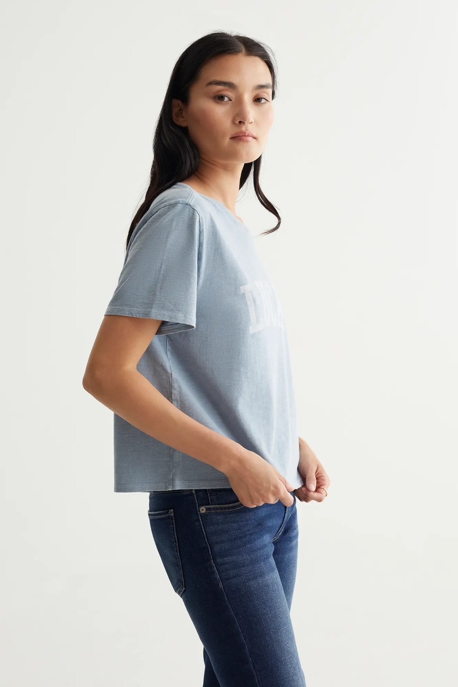 LUCKY FONT CROP TEE, image 3