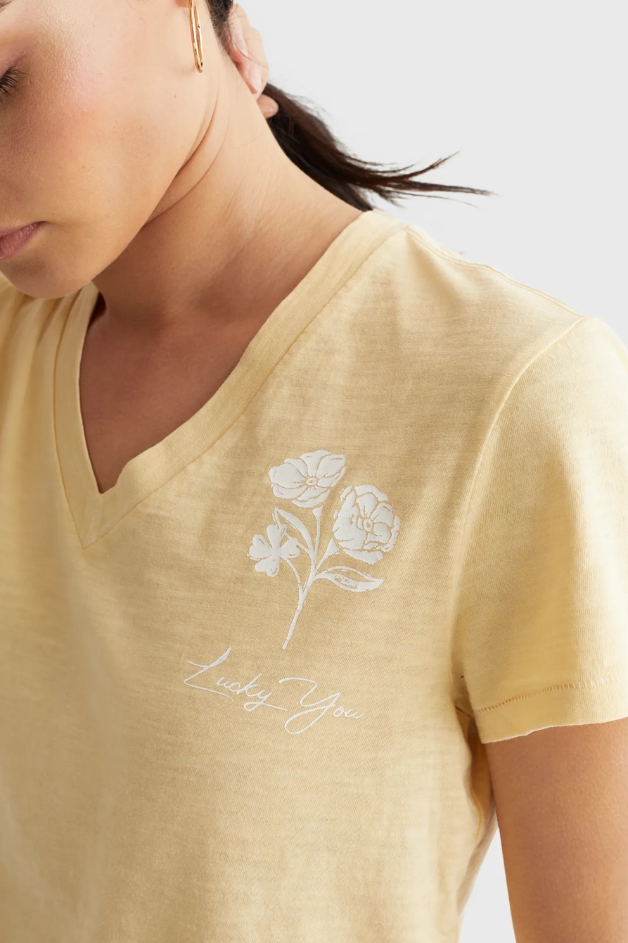 LUCKY FLOWER V-NECK, image 5