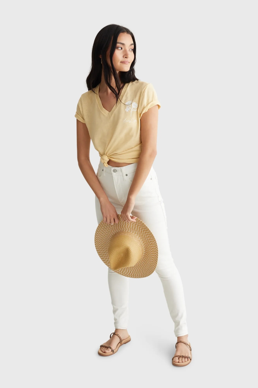 LUCKY FLOWER V-NECK, image 6