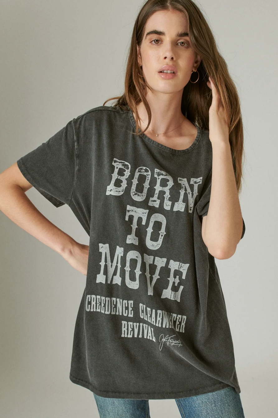 BORN TO MOVE OVERSIZED GRAPHIC CREW, image 1