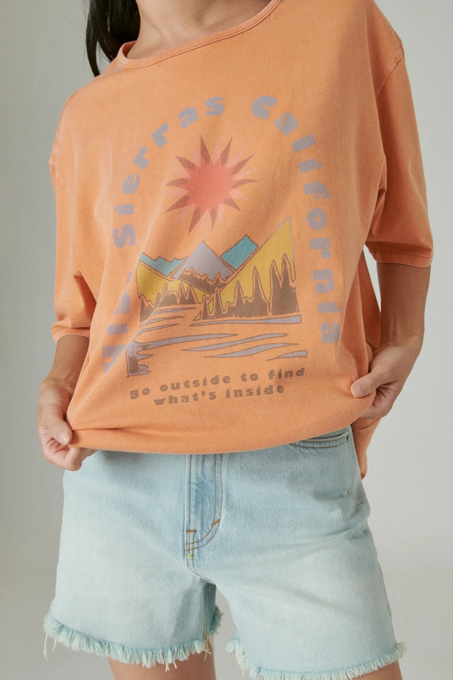 HIGH SIERRAS OVERSIZED GRAPHIC CREW, image 5