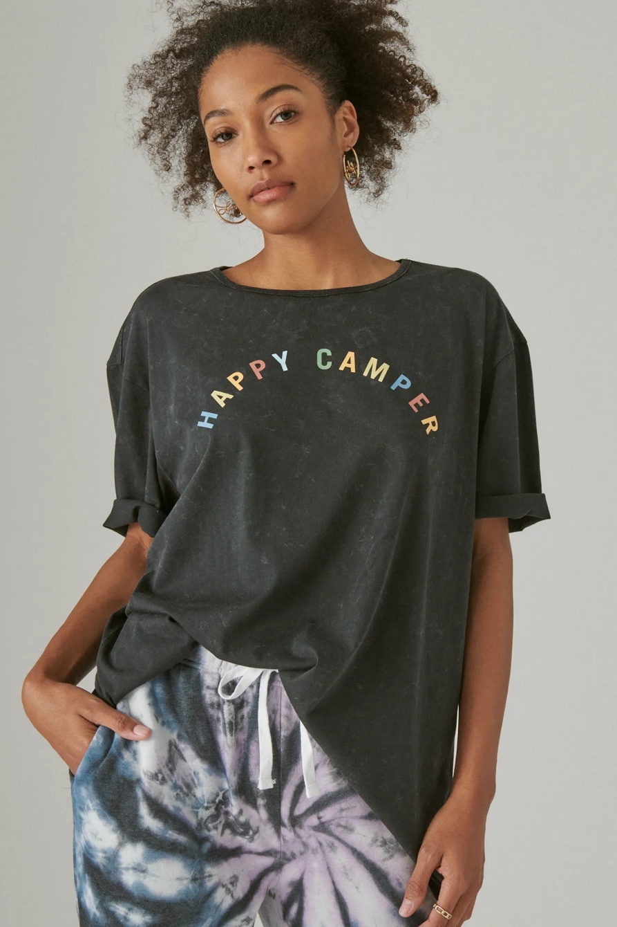 HAPPY CAMPER OVERSIZED GRAPHIC CREW, image 1