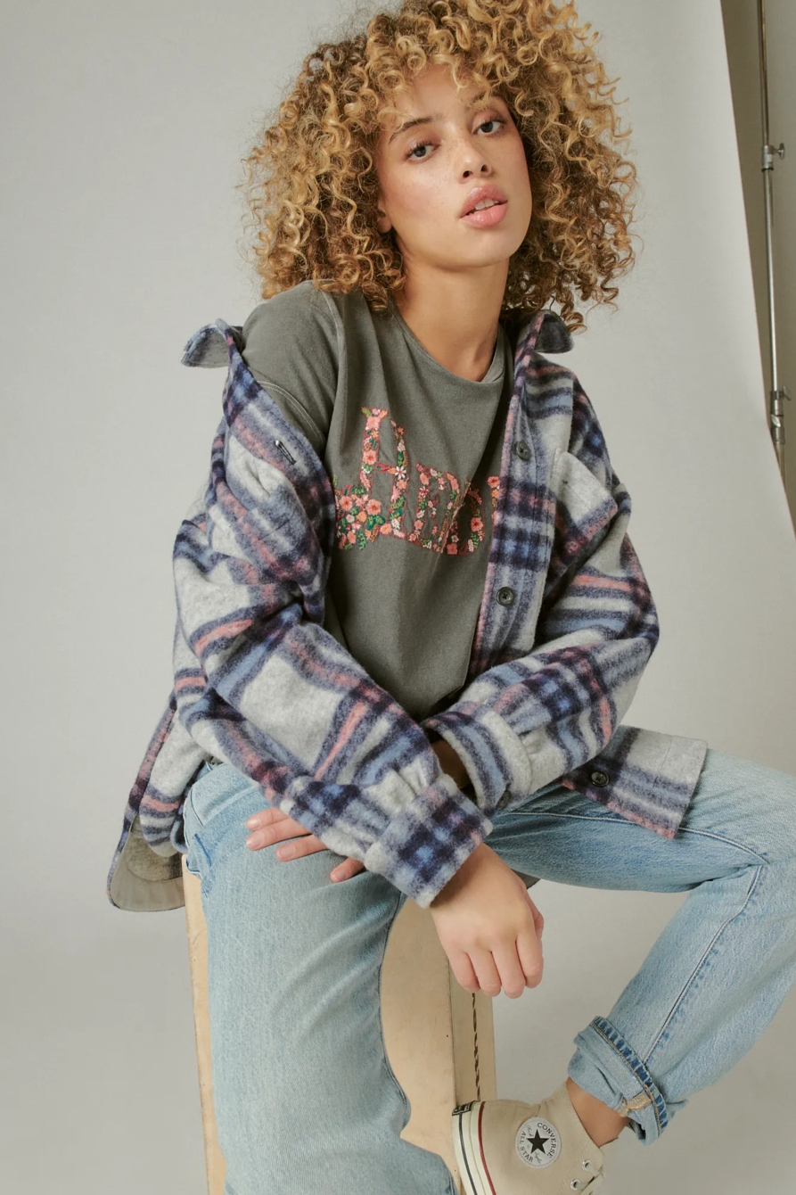 HENDRIX EMBROIDERED ROSES BOYFRIEND GRAPHIC CREW, image 6