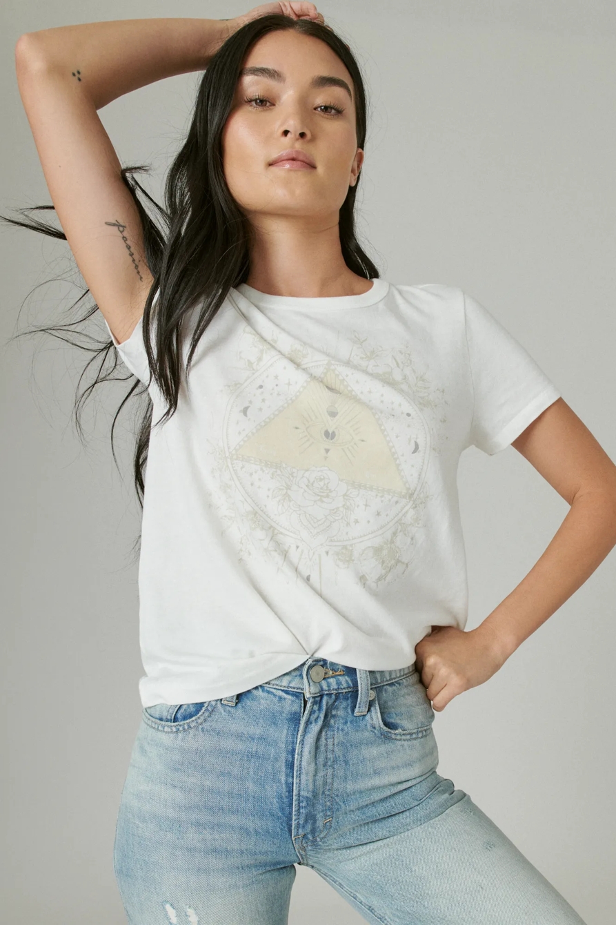FEMININE TRIANGLE CLASSIC GRAPHIC CREW, image 6