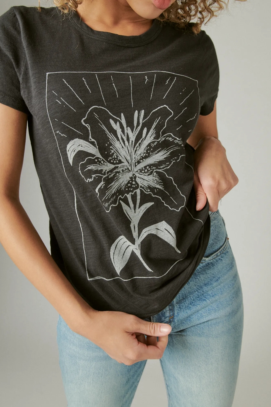 FLORAL NIGHT BLOOM CLASSIC GRAPHIC CREW, image 5