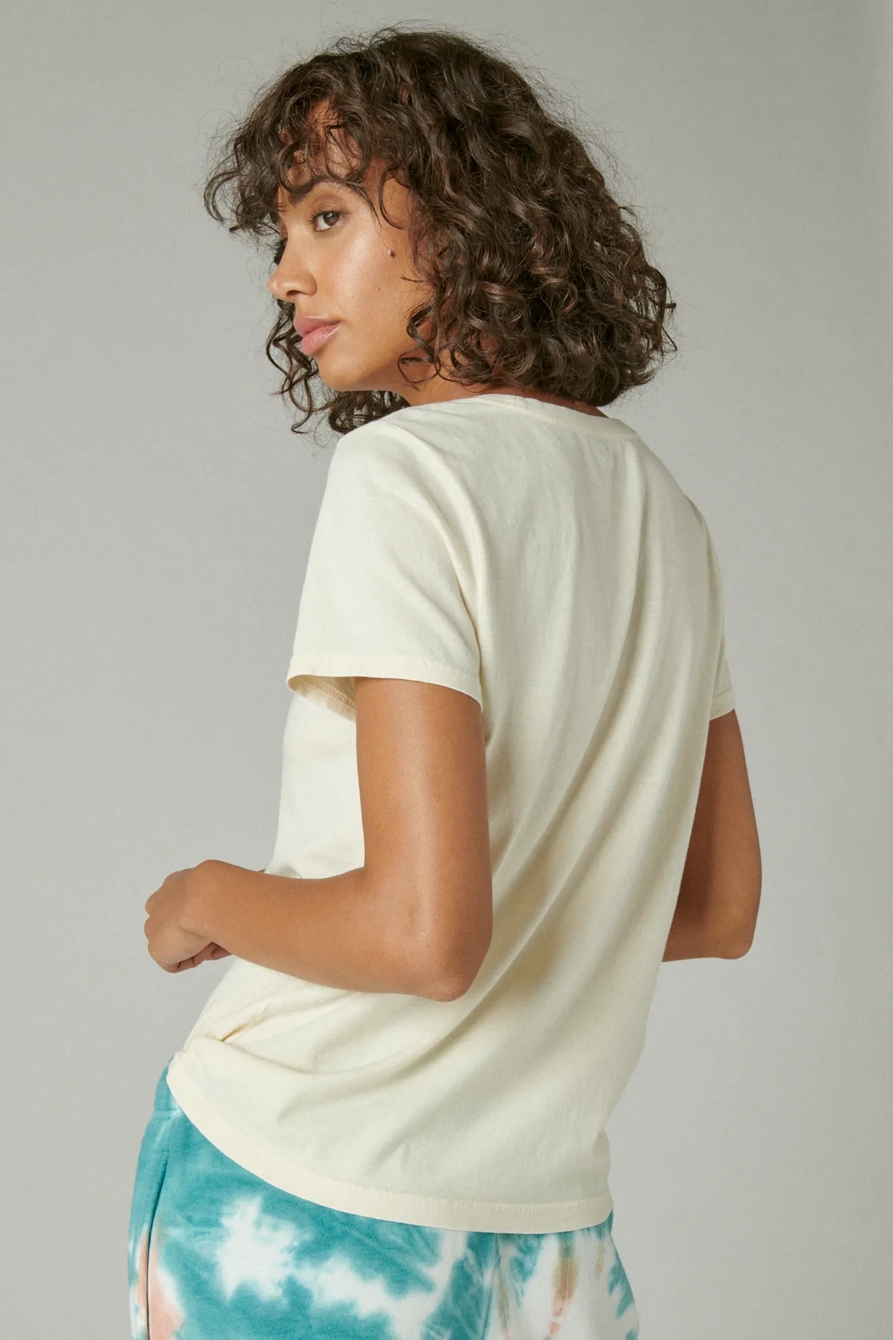 LUCKY YOU CLASSIC CREW TEE, image 4