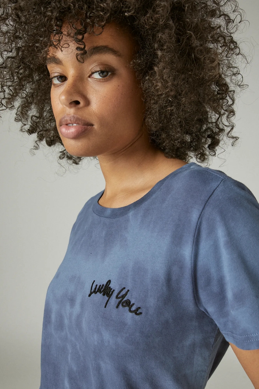 LUCKY YOU CLASSIC CREW TEE, image 5