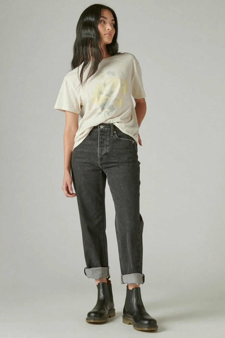 LUCKY BOUQUET BOYFRIEND TEE, image 2
