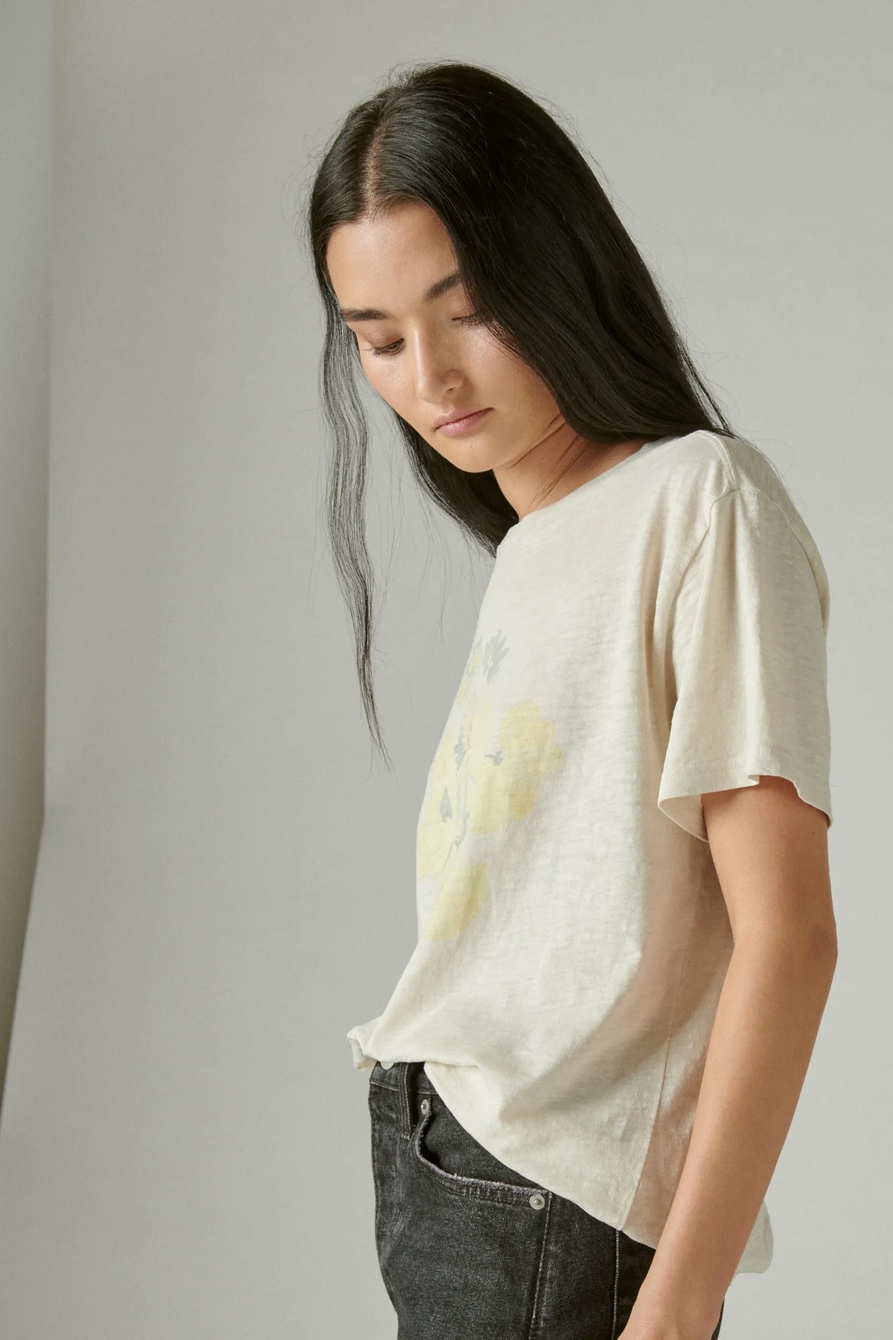 LUCKY BOUQUET BOYFRIEND TEE, image 3