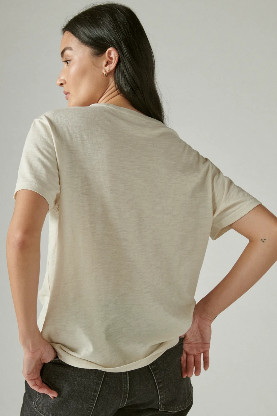 LUCKY BOUQUET BOYFRIEND TEE, image 4