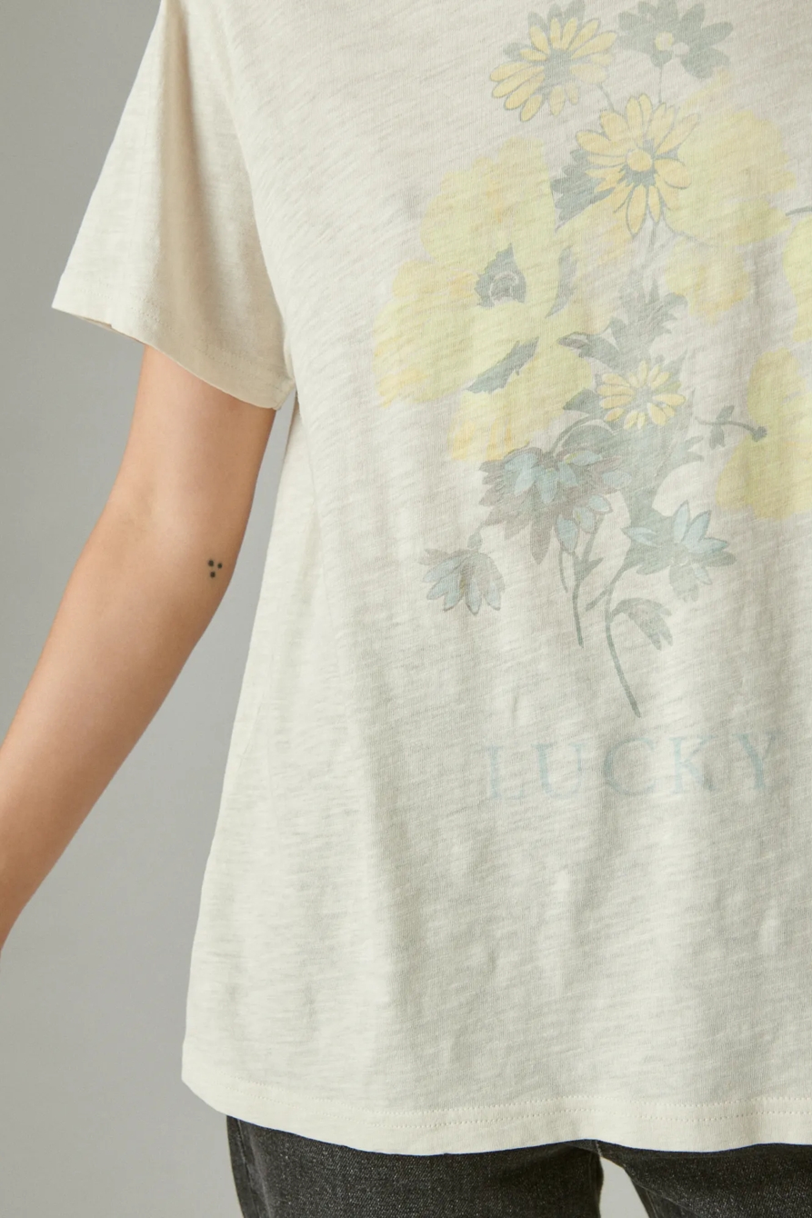 LUCKY BOUQUET BOYFRIEND TEE, image 5