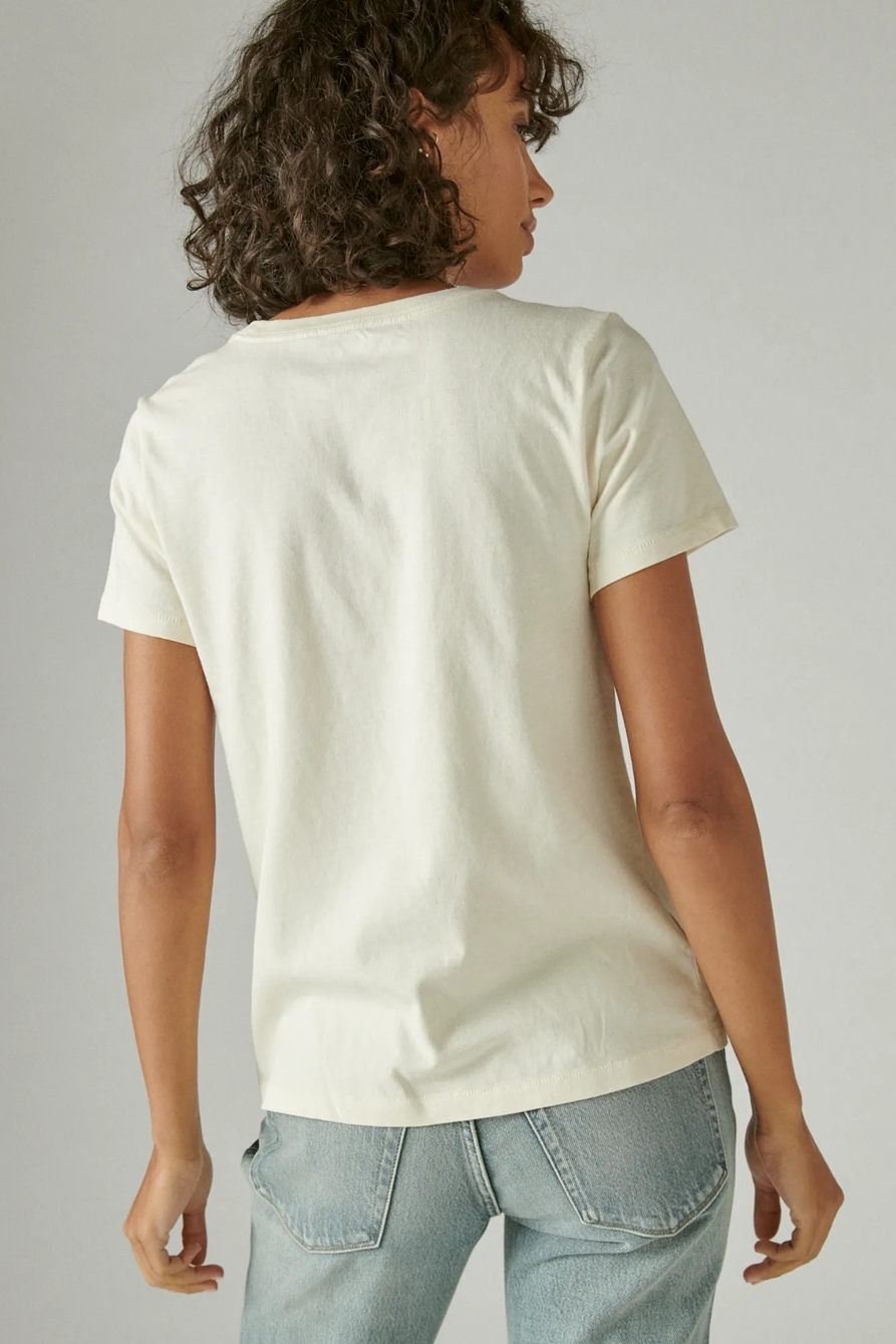EMBROIDERED LUCKY CLASSIC CREW, image 4