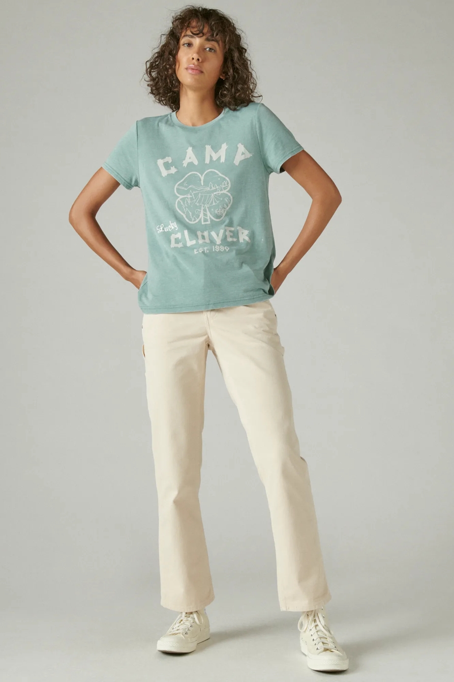 CAMP CLOVER CLASSIC CREW TEE, image 2