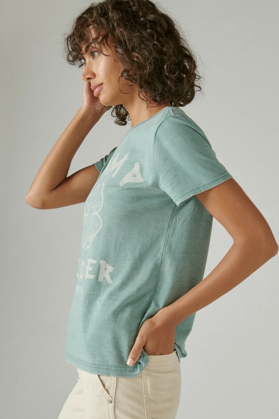 CAMP CLOVER CLASSIC CREW TEE, image 3