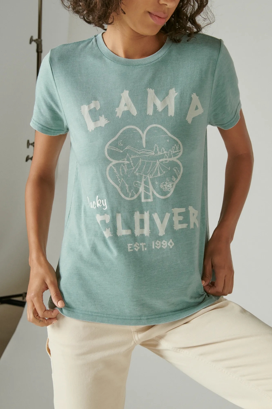 CAMP CLOVER CLASSIC CREW TEE, image 5