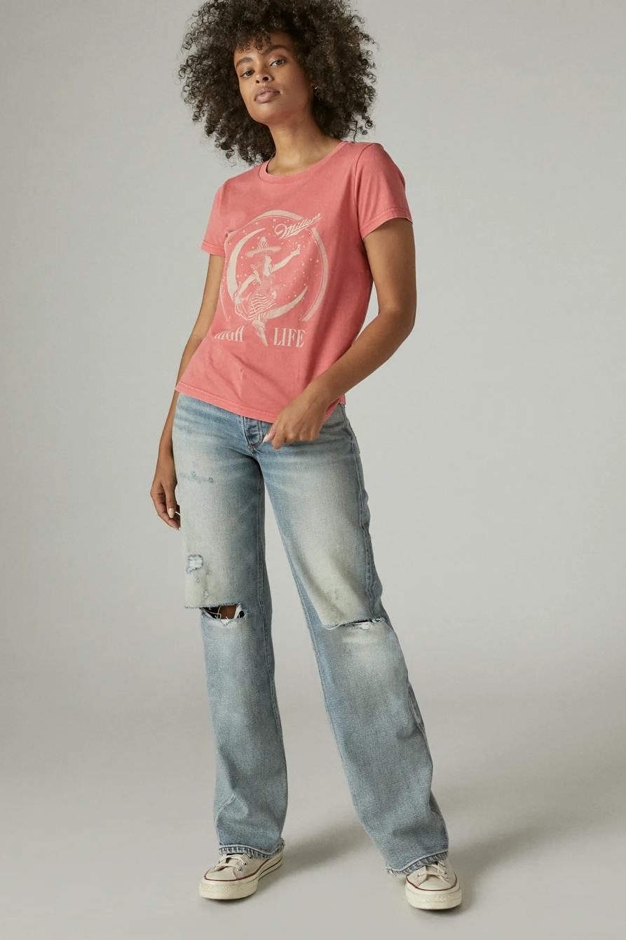 MILLER HIGHLIFE CLASSIC CREW TEE, image 2