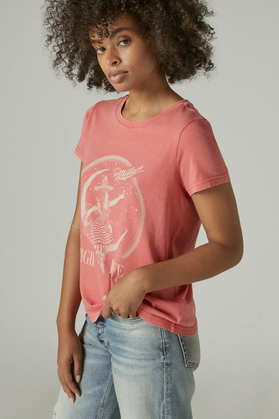 MILLER HIGHLIFE CLASSIC CREW TEE, image 3