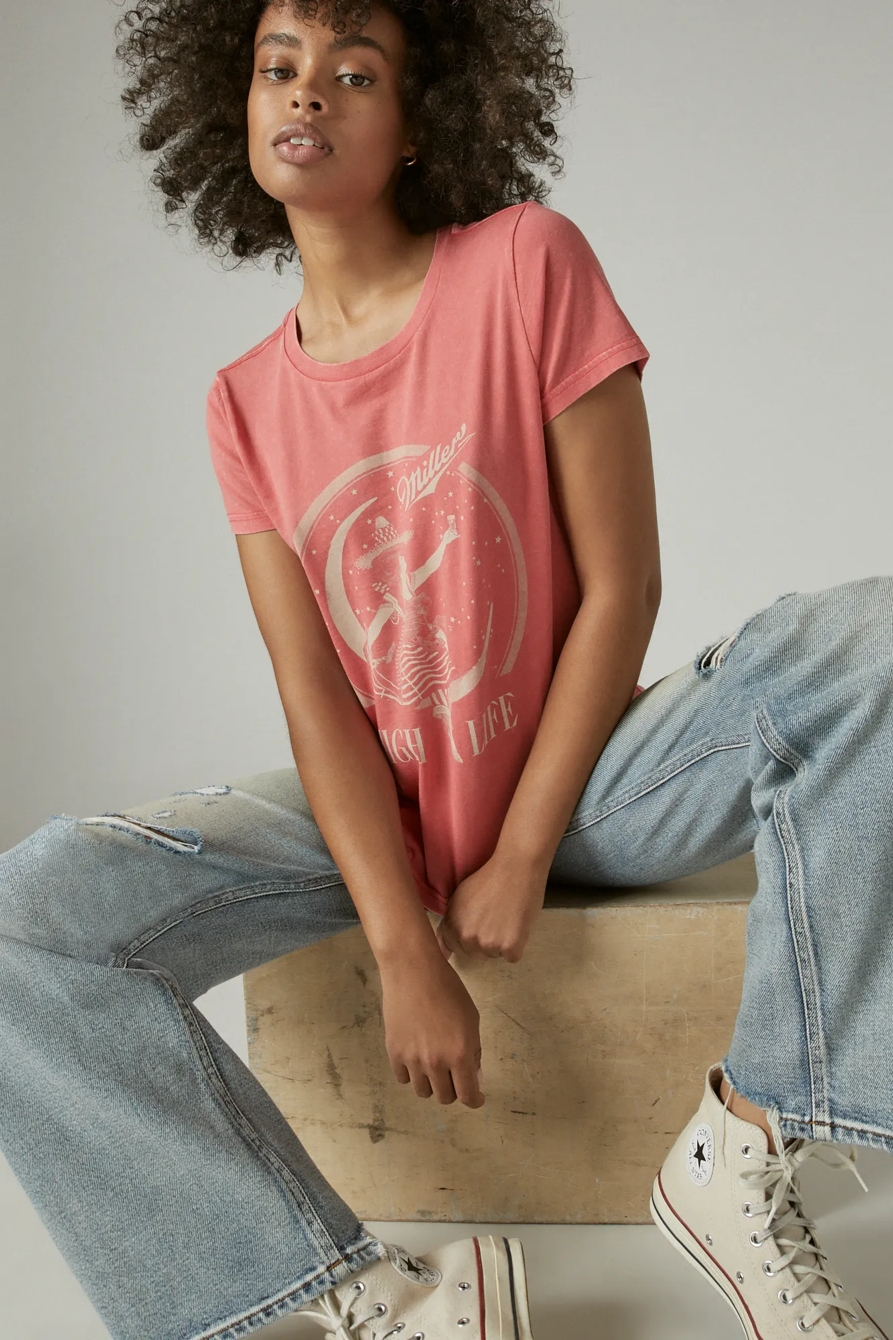 MILLER HIGHLIFE CLASSIC CREW TEE, image 6