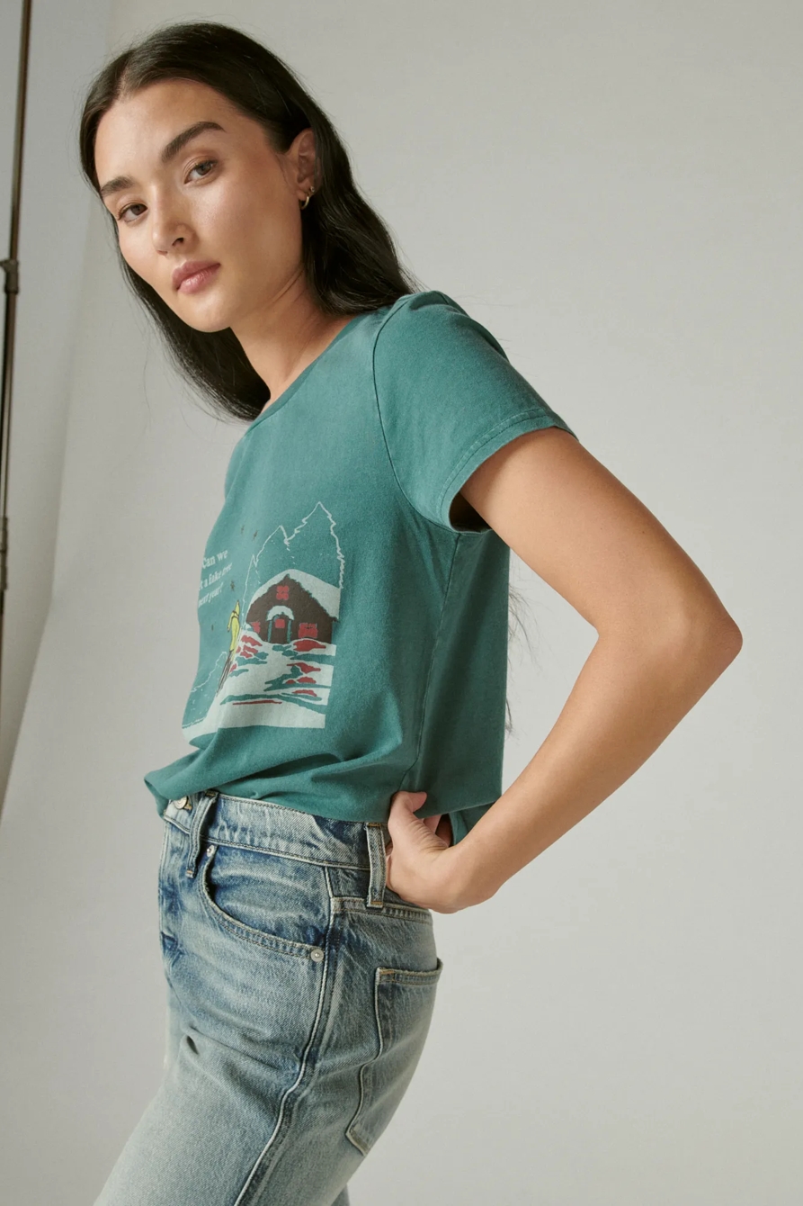 FAKE TREE CLASSIC CREW TEE, image 3