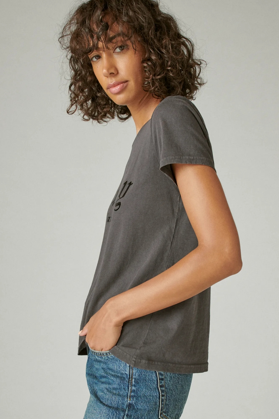 LUCKY BRANDED FOIL TEE, image 3