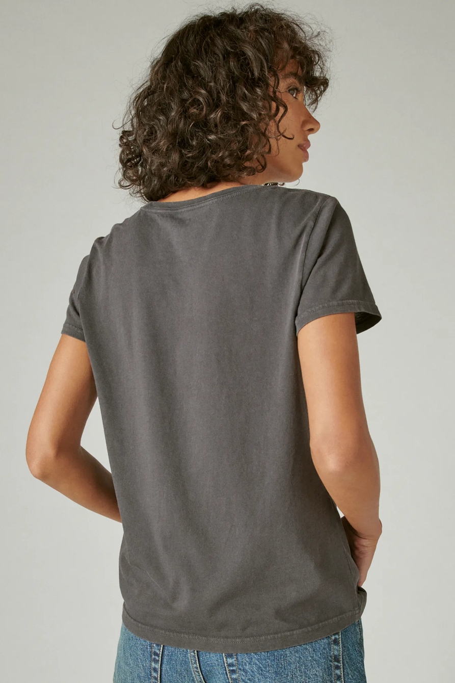 LUCKY BRANDED FOIL TEE, image 4