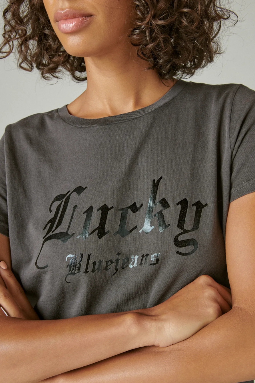LUCKY BRANDED FOIL TEE, image 5