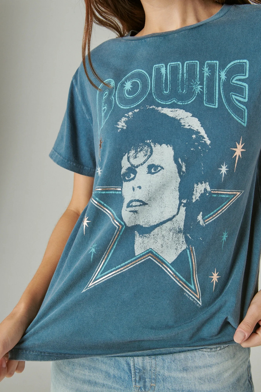 BOWIE STARS BOYFRIEND TEE, image 5