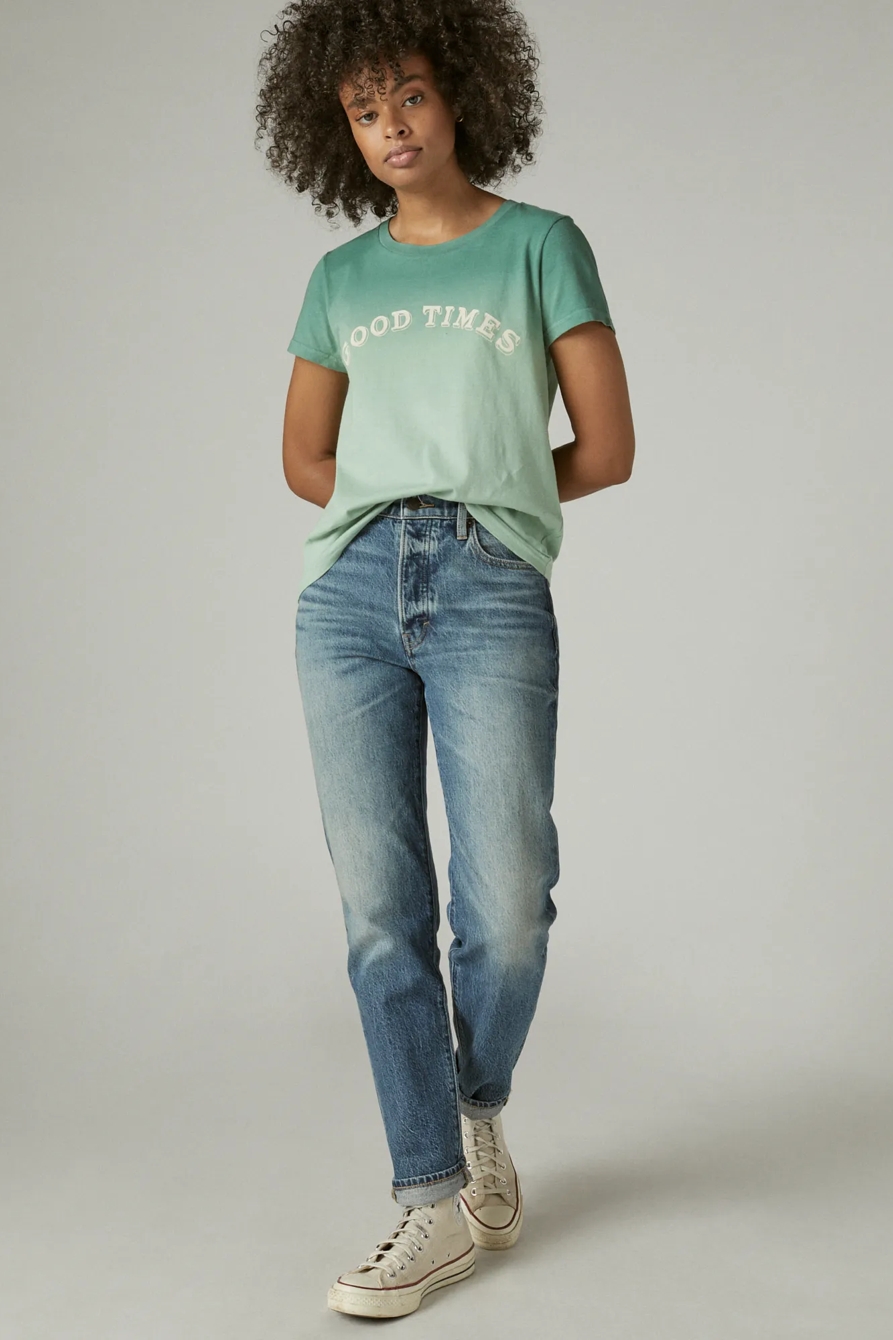 GOOD TIMES BOYFRIEND TEE, image 2