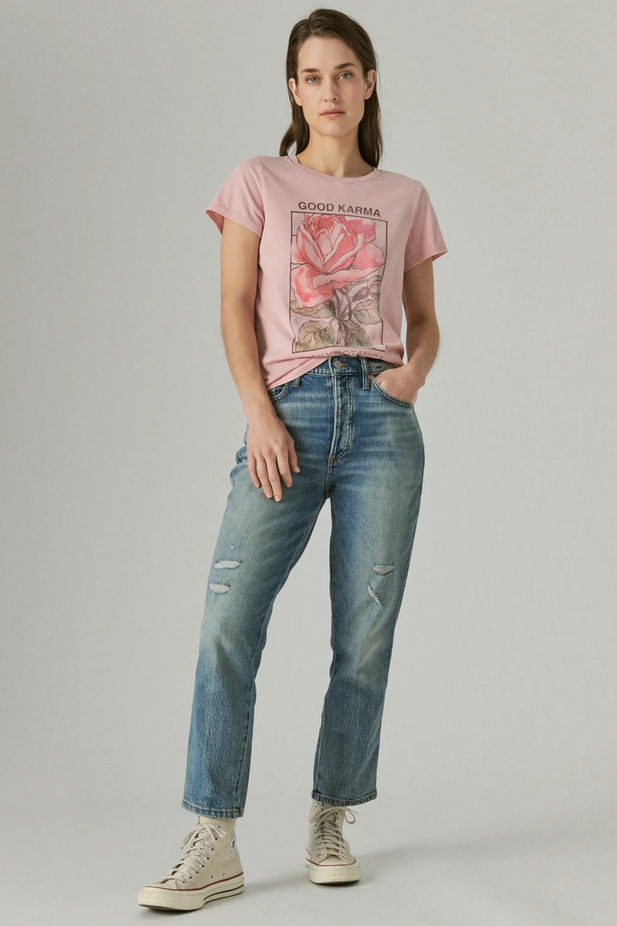 GOOD KARMA CLASSIC CREW TEE, image 2