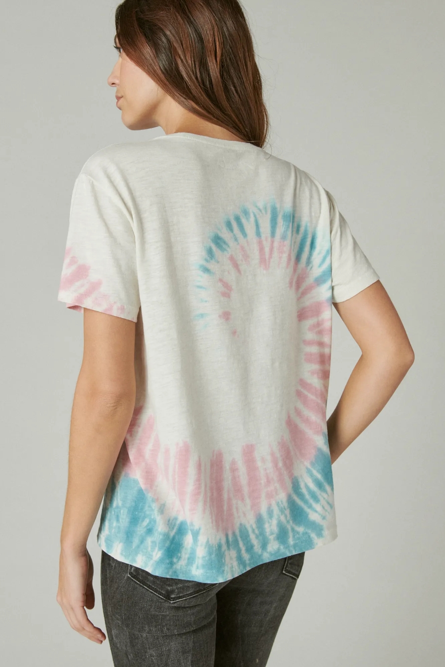 TIE DYE FENDER BOYFRIEND TEE, image 4