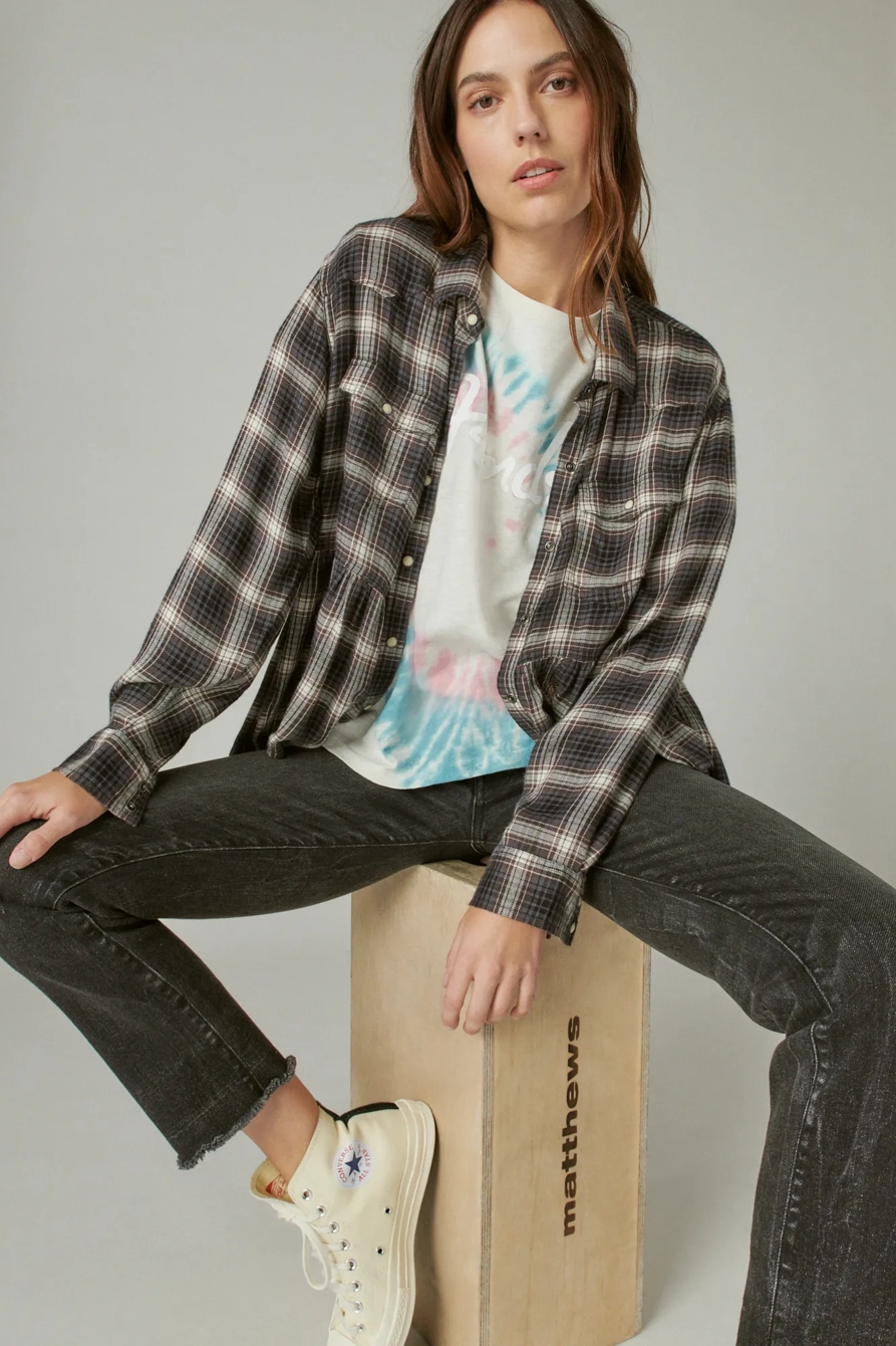 TIE DYE FENDER BOYFRIEND TEE, image 6