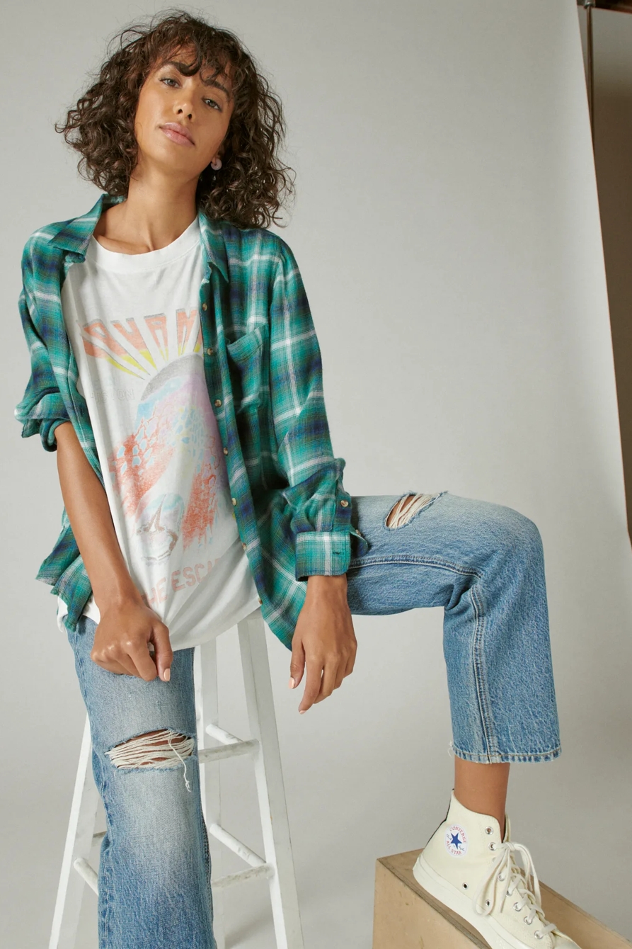 JOURNEY OVERSIZED TEE | Lucky Brand