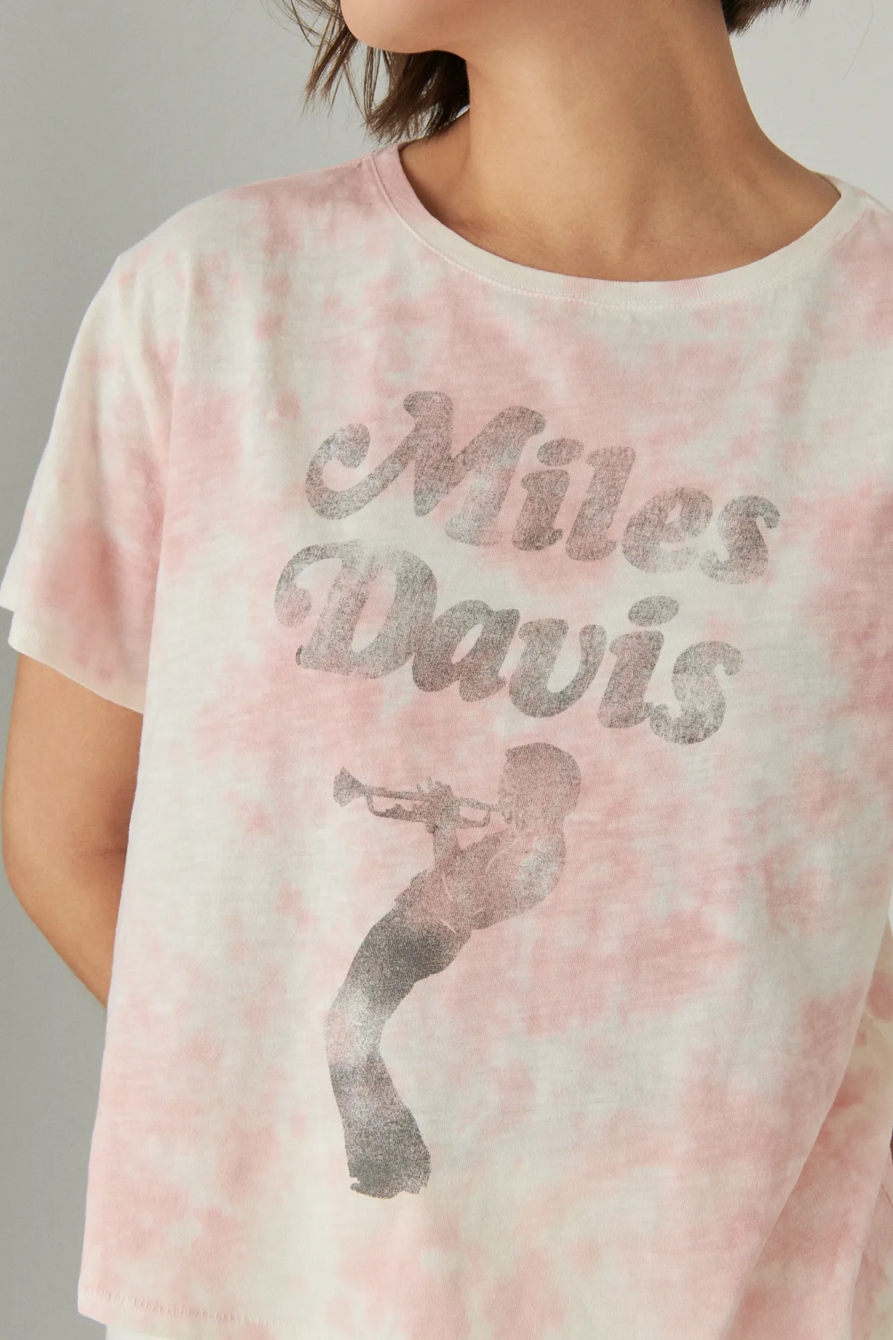 TIE DYE MILES DAVIS CROP TOP, image 5