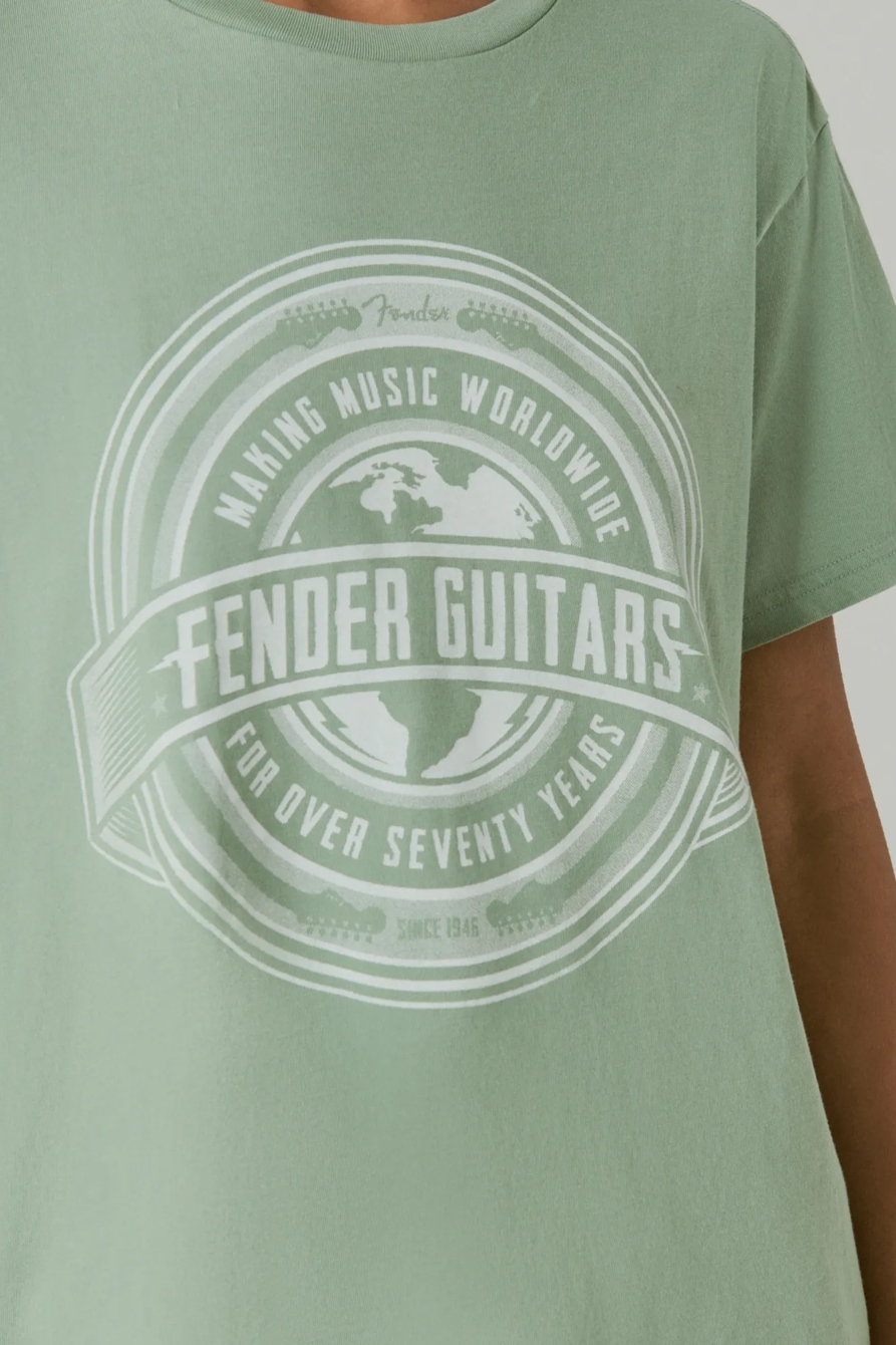 FENDER GLOBE BOYFRIEND TEE, image 5