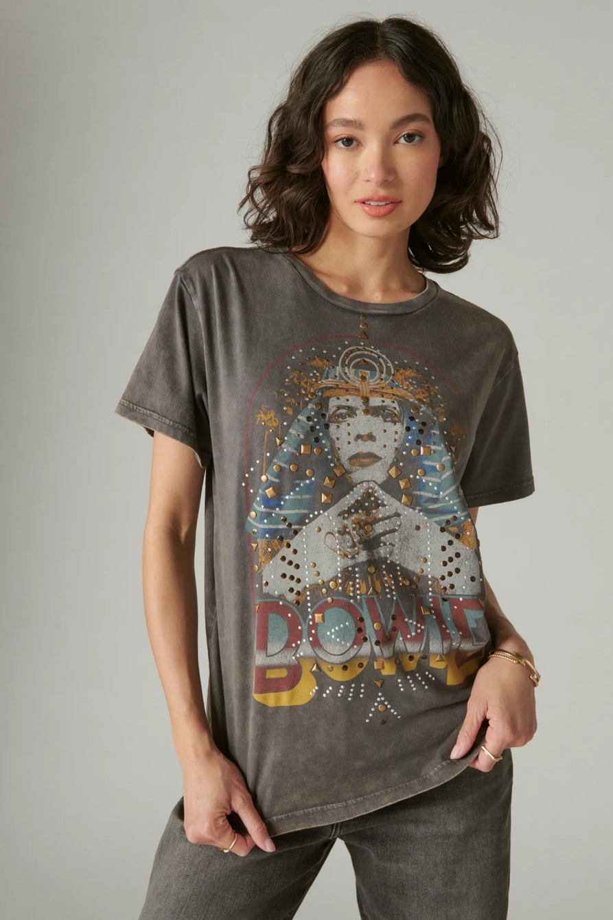 EMBELLISHED BOWIE BOYFRIEND TEE, image 4