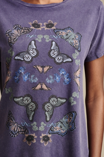 BUTTERFLIES BOYFRIEND TEE, image 2