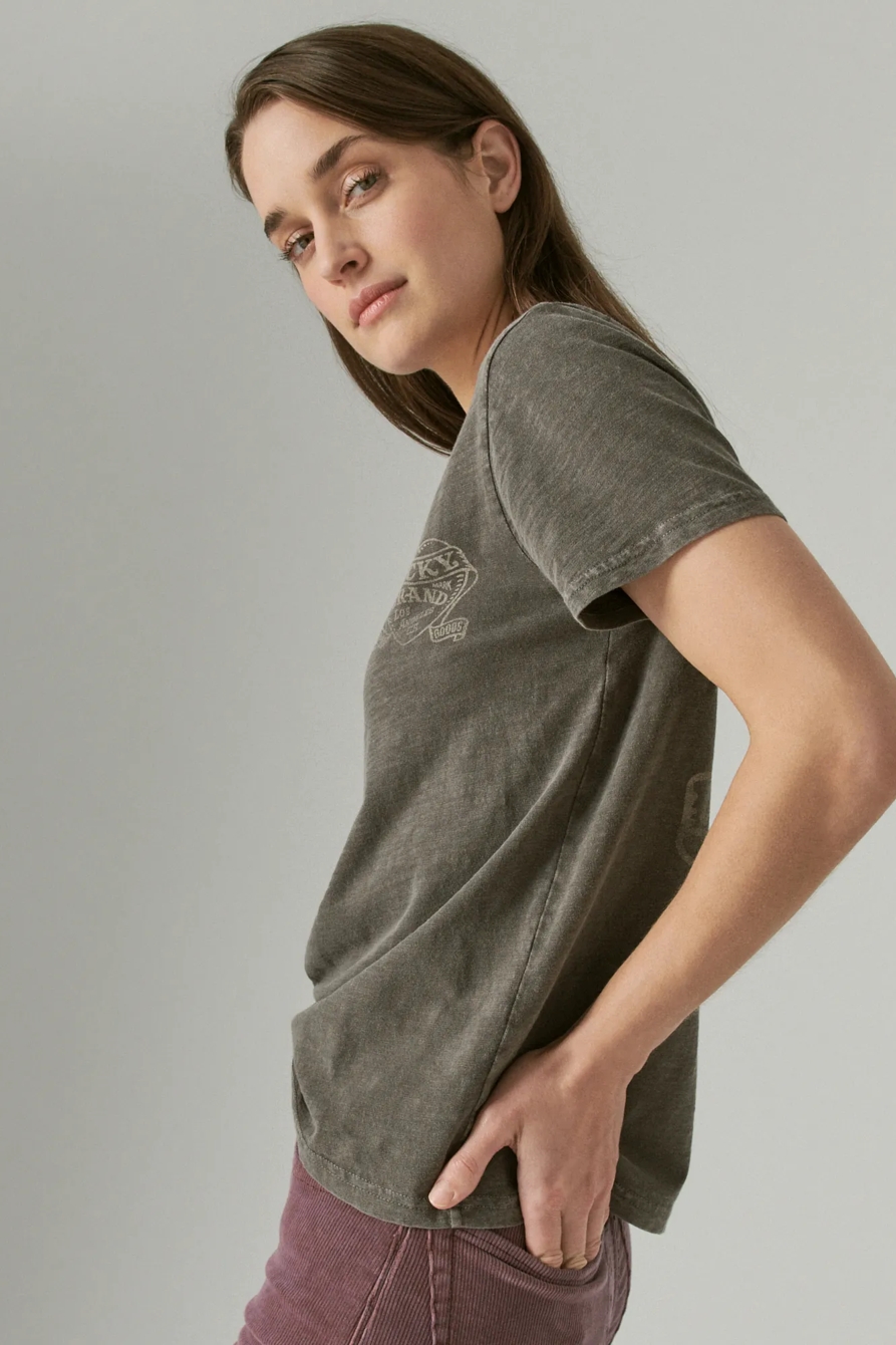 LUCKY HEARTS BOYFRIEND TEE, image 3