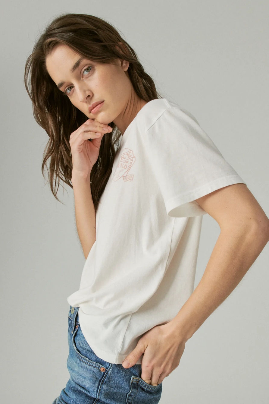 LUCKY HEARTS BOYFRIEND TEE, image 3