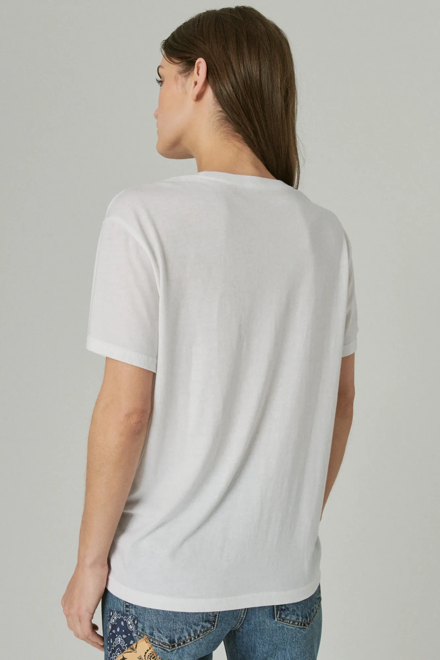 CLOVER FILL BOYFRIEND TEE, image 4