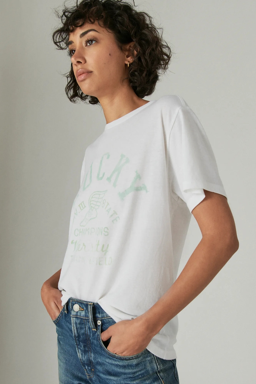 LUCKY WINGS BOYFRIEND TEE, image 3