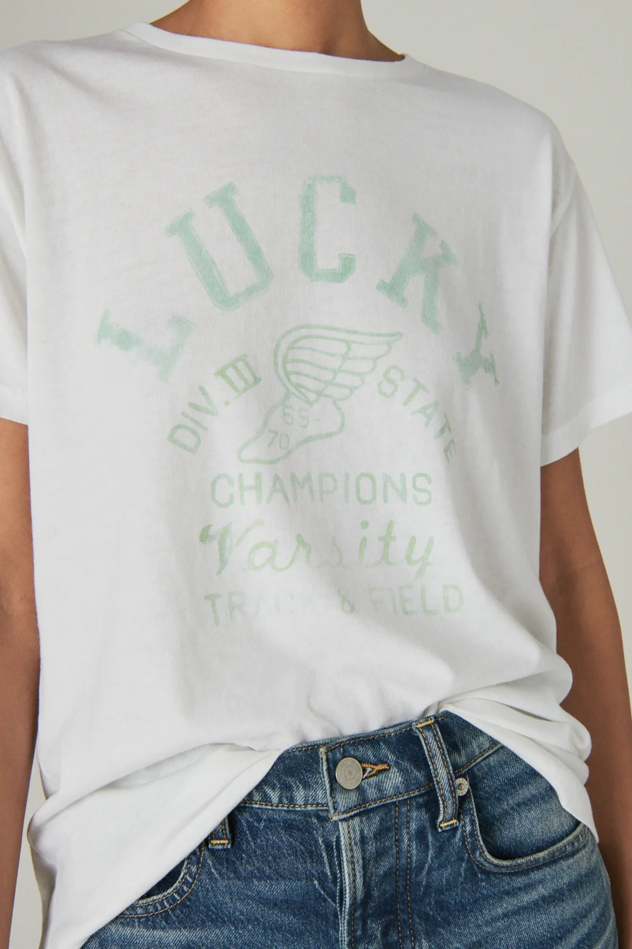 LUCKY WINGS BOYFRIEND TEE, image 5