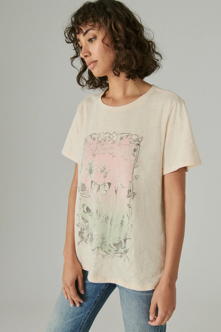 GRATEFUL CLASSIC CREW TEE, image 3