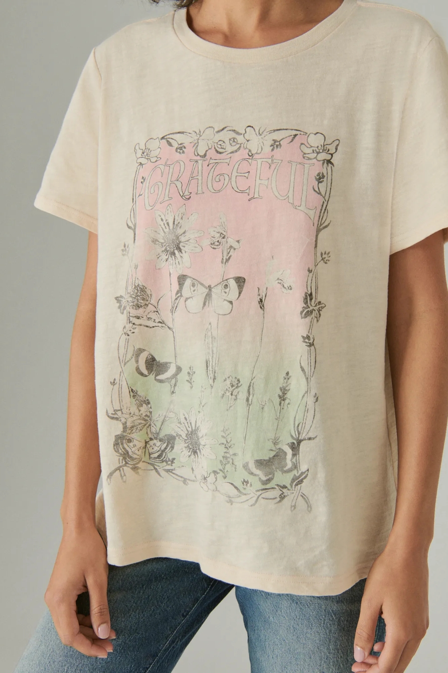 GRATEFUL CLASSIC CREW TEE, image 5