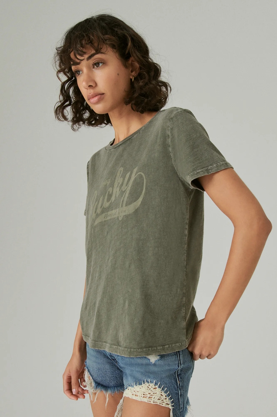 LUCKY SCRIPT CLASSIC CREW, image 3