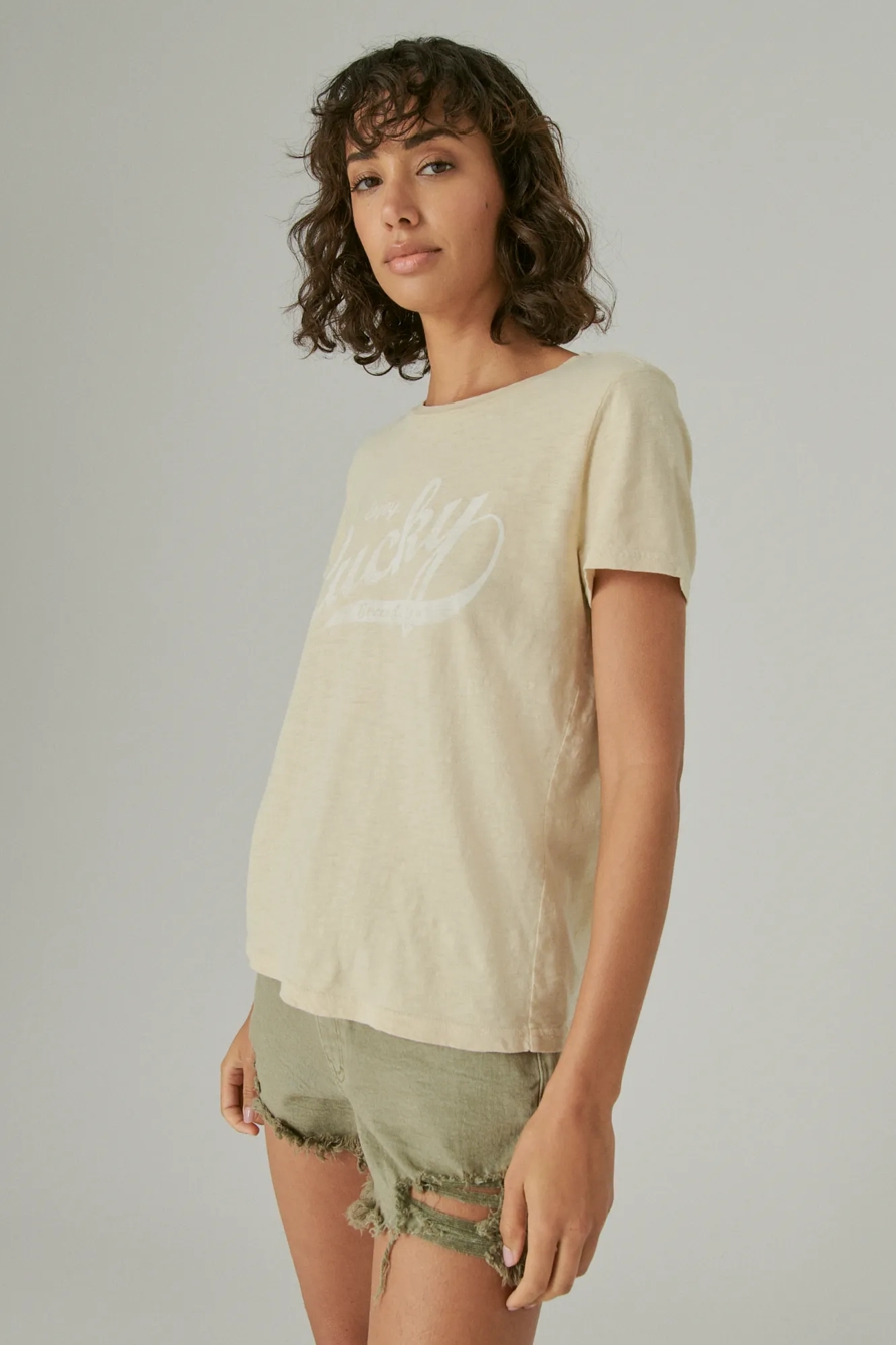 LUCKY SCRIPT CLASSIC CREW, image 3