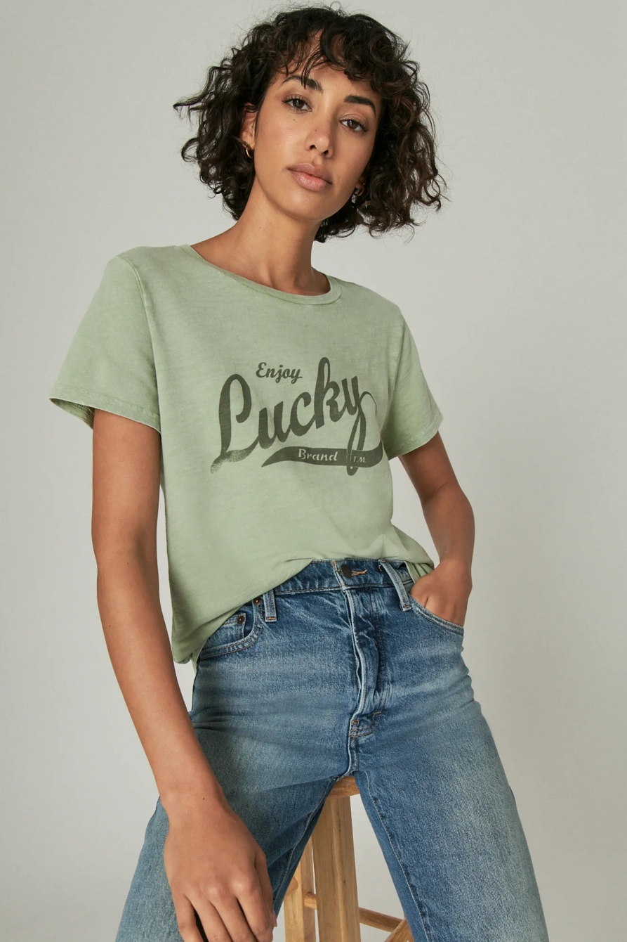 LUCKY SCRIPT CLASSIC CREW, image 6